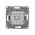  Переключатель Schneider Electric AtlasDesign ATN001065 2-клавишный, Карбон 