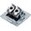  Розетка компьютерная IEK Brite BR-K20-1-K01 двойная кат.5e RJ45 рк10-2-брб белый 