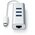  USB-концентратор Satechi Type-C 2-in-1 3.0 Aluminum 3 Port Hub and Ethernet Port Silver 