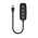  Концентратор Vention VAS-J43-B015 USB 2.0 на 4 порта черный 