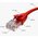  Патч-корд Greenconnect GCR (GCR-52531) прямой 5.0m UTP кат.6, красный 