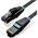  Патч-корд Vention IBJBG прямой UTP cat.6, RJ45 - 1,5м. плоский Черный 