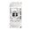  Розетка компьютерная DKC СП Brava 76457B 1мод. RJ45 Cat.5E экран белая 