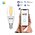  Умная лампа Gauss Smart Home DIM+CCT (1250112) E14 C35 4,5 Вт 2000-6500К 