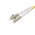  Патч-корд HYPERLINE FC-D2-503-LC/PR-LC/PR-H-5M-LSZH-AQ волоконно-оптический 5 м 