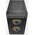  Корпус Powercase CMIMH3B-L3 Mistral Micro H3B Mesh LED, Tempered Glass, 2x 140mm + 1х 120mm 5-color fan, черный, mATX (CMIMH3B-L3) 