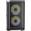  Корпус Powercase CMIMH3B-L3 Mistral Micro H3B Mesh LED, Tempered Glass, 2x 140mm + 1х 120mm 5-color fan, черный, mATX (CMIMH3B-L3) 
