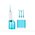  Ирригатор Xiaomi (Mi) SOOCAS Portable Oral Irrigator (W3 PRO) (4 насадки, контейнер для насадок) GLOBAL, голубой 