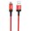  Дата-кабель BOROFONE BU30 Lynk smart power-off charging Micro 1м красный 