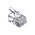  Коннектор Netko Optima NC-RJ-9-4p4c)-20 RJ-9 4P4C категория 5e, 20 шт. 