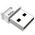  USB-флешка Netac U116 NT03U116N-008G-20WH 8Gb, USB2.0, миниатюрная пластиковая белая 