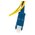  Патч-корд NIKOMAX NMF-PC1S2C2-SCU-SCU-001 1м, желтый 