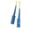  Патч-корд NIKOMAX NMF-PC1S2C2-SCU-SCU-001 1м, желтый 