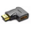  Адаптер-переходник Vention AIQB0 HDMI v2.0 19M/19F угол 270 