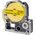  Картридж ленточный Cactus CS-LK4YBP черный для Epson LW300/LW400/LW700/LW600P/LW1000P/K400/Z700/Z900 