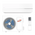  Кондиционер Just AIRCON JAC-07HPSA/CGS/JACO-07HPSA/CGS Silvery 