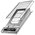  Внешний корпус NETAC WH11 (NT07WH11-30СC) для HDD/SSD 2.5" SATA - USB3.0 прозрачный, C to C cable 
