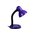  Светильник настольный UNIEL TLI-224 фиолетовый (09414) 