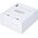  Розетка RJ-45+RJ-45 NIKOMAX NMC-WO2UD2-FT-ST-WT белый 