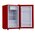  УЦ Холодильник OLTO RF-090 red (царапина на боковой стороне) 