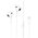  Наушники HOCO M1 Max crystal earphones with mic for Lightning (белый) 