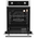  Духовой шкаф ZUGEL ZOE452B черный 