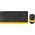  Клавиатура + мышь A4Tech Fstyler (FG1110 BUMBLEBEE) клав черный/желтый мышь черный/желтый USB беспроводная 