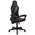  Кресло игровое OKLICK 121G черный/красный сиденье черный/красный искусст.кожа/сетка с подголов. крестов. пластик черный 