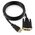  Кабель Cablexpert CC-HDMI-DVI-6 HDMI-DVI 19M/19M 1.8м single link черный 