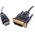  Кабель Cablexpert CC-HDMI-DVI-6 HDMI-DVI 19M/19M 1.8м single link черный 
