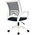  Кресло Easy Chair vb_echair-396w LT 1776392 сетка/ткань черный пластик белый 