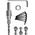  Пила кольцевая регулируемая Vertex Tools 0282-45-130 45-130мм 
