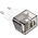  СЗУ BOROFONE BA80A Scenery PD20W+QC3.0 charger set Type-C to Type-C (EU) (прозрачно черный) 
