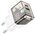  СЗУ BOROFONE BA80A Scenery PD20W+QC3.0 charger set Type-C to Type-C (EU) (прозрачно черный) 