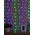  Гирлянда Neon-Night 235-049 Светодиодный Дождь 1,5*1,5 м с насадками шарики свечение с динамикой прозрачный провод 230 В диоды Мультиколор 