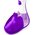  Отпариватель ручной Kitfort КТ-999-1 фиолетовый/белый 