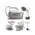  Парогенератор Philips PSG2000/80 белый/серый 