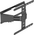  Кронштейн для телевизора Ultramounts UM 955 черный 37"-75" 