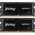  ОЗУ Kingston Fury Impact PnP KF556S40IBK2-64 64GB 5600MT/s DDR5 CL40 SODIMM (Kit of 2) 
