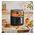  Аэрогриль LEACCO AF017 Air Fryer Black 