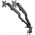  Кронштейн для мониторов Ultramounts UM 729 черный 17"-27" макс.7кг крепление к столешнице поворот и наклон 