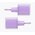 СЗУ ACEFAST A53 Sparkling series PD30W GaN (USB-C) - Alfa Purple 