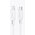  Кабель ACEFAST C3-01 USB-C to Lightning TPE charging data cable White 