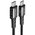  Кабель ACEFAST C1-03 USB-C to USB-C aluminum alloy charging data cable Black 