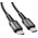  Кабель ACEFAST C1-03 USB-C to USB-C aluminum alloy charging data cable Black 
