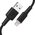  Кабель ACEFAST C2-02 USB-A to Lightning zinc alloy silicone charging data cable Black 