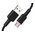  Кабель ACEFAST C2-04 USB-A to USB-C zinc alloy silicone charging data cable Black 