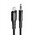  Кабель ACEFAST C1-08 USB-C to 3.5mm aluminum alloy audio cable Black 