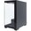  Корпус 1STPLAYER Miku Mi2 Black (Mi2-BK-3F1) / mATX / 3x120mm LED fans 