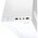  Корпус Ginzzu D390 2*USB 2.0,AU White Window 
